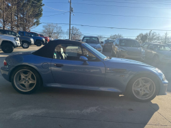 2000 BMW M Roadster in Estoril Blue Metallic over Estoril Blue & Black Nappa