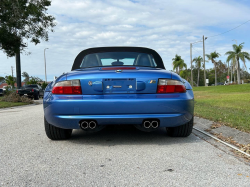 2000 BMW M Roadster in Estoril Blue Metallic over Estoril Blue & Black Nappa