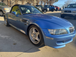 2000 BMW M Roadster in Estoril Blue Metallic over Estoril Blue & Black Nappa