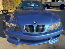 2000 BMW M Roadster in Estoril Blue Metallic over Estoril Blue & Black Nappa