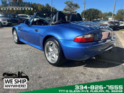 2000 BMW M Roadster in Estoril Blue Metallic over Estoril Blue & Black Nappa