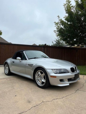2000 BMW M Roadster in Titanium Silver Metallic over Dark Gray & Black Nappa