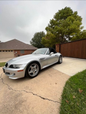 2000 BMW M Roadster in Titanium Silver Metallic over Dark Gray & Black Nappa