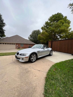 2000 BMW M Roadster in Titanium Silver Metallic over Dark Gray & Black Nappa