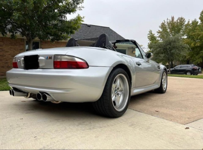 2000 BMW M Roadster in Titanium Silver Metallic over Dark Gray & Black Nappa