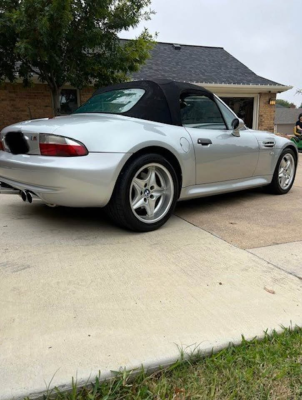 2000 BMW M Roadster in Titanium Silver Metallic over Dark Gray & Black Nappa