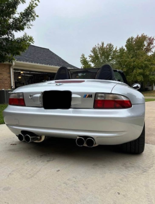 2000 BMW M Roadster in Titanium Silver Metallic over Dark Gray & Black Nappa