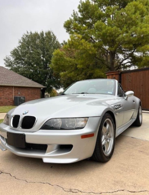 2000 BMW M Roadster in Titanium Silver Metallic over Dark Gray & Black Nappa