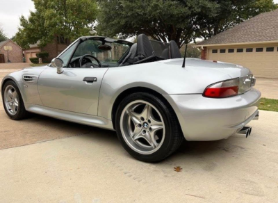 2000 BMW M Roadster in Titanium Silver Metallic over Dark Gray & Black Nappa