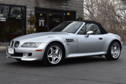 2000 BMW M Roadster in Titanium Silver Metallic over Imola Red & Black Nappa