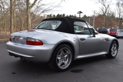 2000 BMW M Roadster in Titanium Silver Metallic over Imola Red & Black Nappa