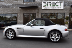 2000 BMW M Roadster in Titanium Silver Metallic over Imola Red & Black Nappa