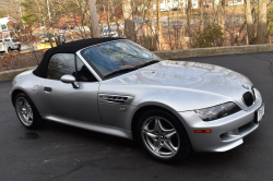 2000 BMW M Roadster in Titanium Silver Metallic over Imola Red & Black Nappa