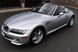 2000 BMW M Roadster in Titanium Silver Metallic over Imola Red & Black Nappa