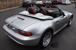 2000 BMW M Roadster in Titanium Silver Metallic over Imola Red & Black Nappa