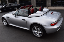 2000 BMW M Roadster in Titanium Silver Metallic over Imola Red & Black Nappa