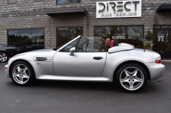 2000 BMW M Roadster in Titanium Silver Metallic over Imola Red & Black Nappa