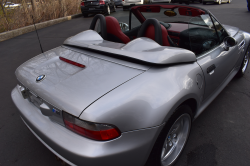 2000 BMW M Roadster in Titanium Silver Metallic over Imola Red & Black Nappa