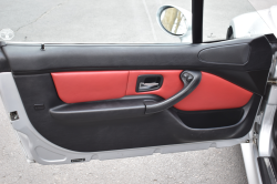 2000 BMW M Roadster in Titanium Silver Metallic over Imola Red & Black Nappa
