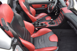 2000 BMW M Roadster in Titanium Silver Metallic over Imola Red & Black Nappa