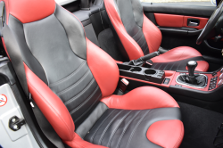 2000 BMW M Roadster in Titanium Silver Metallic over Imola Red & Black Nappa