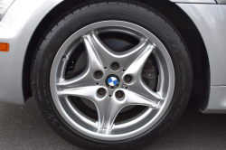 2000 BMW M Roadster in Titanium Silver Metallic over Imola Red & Black Nappa