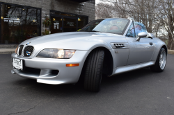 2000 BMW M Roadster in Titanium Silver Metallic over Imola Red & Black Nappa