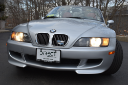 2000 BMW M Roadster in Titanium Silver Metallic over Imola Red & Black Nappa