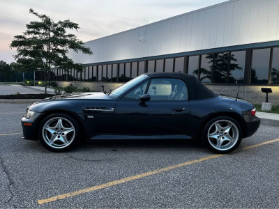 2000 BMW M Roadster in Cosmos Black Metallic over Dark Gray & Black Nappa