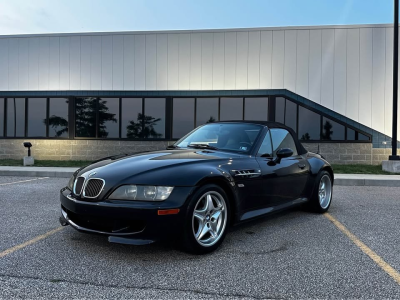 2000 BMW M Roadster in Cosmos Black Metallic over Dark Gray & Black Nappa
