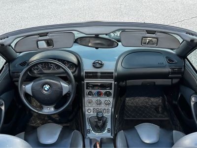 2000 BMW M Roadster in Cosmos Black Metallic over Dark Gray & Black Nappa