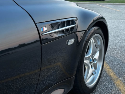 2000 BMW M Roadster in Cosmos Black Metallic over Dark Gray & Black Nappa