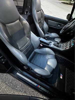 2000 BMW M Roadster in Cosmos Black Metallic over Dark Gray & Black Nappa