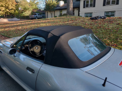 2000 BMW M Roadster in Titanium Silver Metallic over Black Nappa