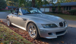 2000 BMW M Roadster in Titanium Silver Metallic over Black Nappa