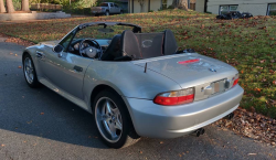 2000 BMW M Roadster in Titanium Silver Metallic over Black Nappa