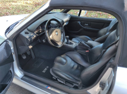 2000 BMW M Roadster in Titanium Silver Metallic over Black Nappa