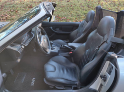 2000 BMW M Roadster in Titanium Silver Metallic over Black Nappa