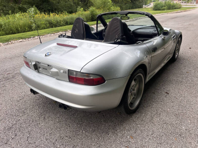 2000 BMW M Roadster in Titanium Silver Metallic over Black Nappa