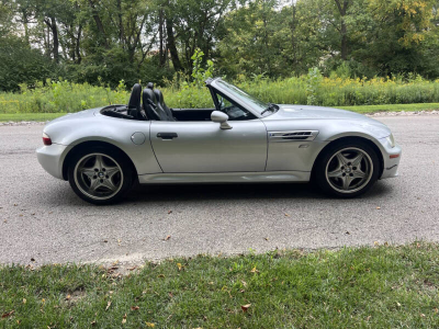 2000 BMW M Roadster in Titanium Silver Metallic over Black Nappa
