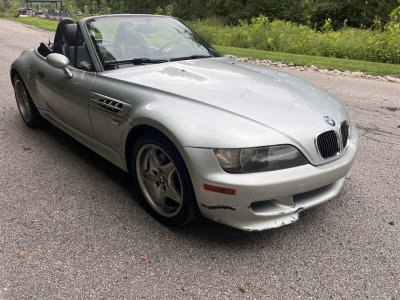 2000 BMW M Roadster in Titanium Silver Metallic over Black Nappa