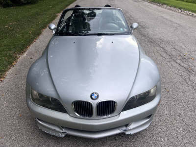 2000 BMW M Roadster in Titanium Silver Metallic over Black Nappa