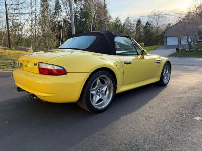 2000 BMW M Roadster in Dakar Yellow 2 over Black Nappa
