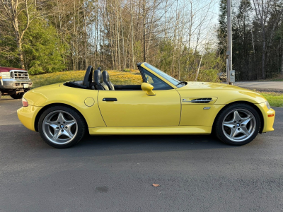 2000 BMW M Roadster in Dakar Yellow 2 over Black Nappa