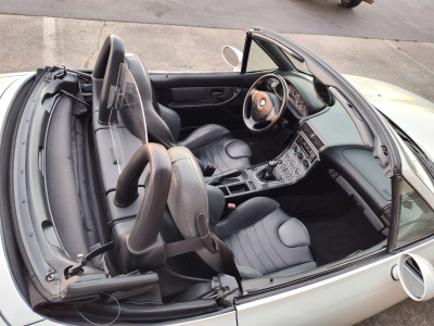 2000 BMW M Roadster in Alpine White 3 over Dark Gray & Black Nappa