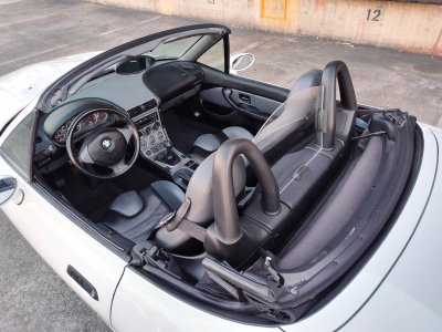 2000 BMW M Roadster in Alpine White 3 over Dark Gray & Black Nappa