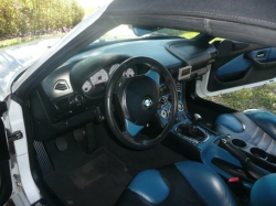 2001 BMW M Roadster in Alpine White 3 over Laguna Seca Blue & Black Nappa
