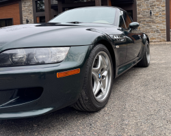 2001 BMW M Roadster in Oxford Green 2 Metallic over Dark Beige Oregon