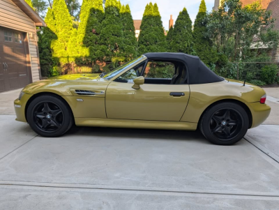 2001 BMW M Roadster in Phoenix Yellow Metallic over Black Nappa