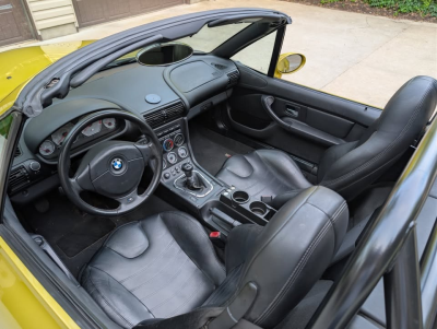 2001 BMW M Roadster in Phoenix Yellow Metallic over Black Nappa